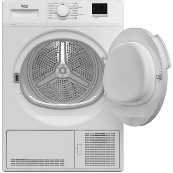 Beko DTLCE80041W 8kg Condenser Tumble Dryer - White - B Energy Rated - Image 2