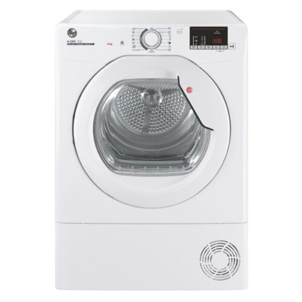 Hoover HLEC8DG 8Kg Condenser Tumble Dryer - B Energy Rated - White