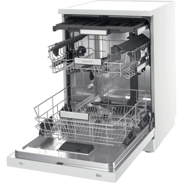 Hotpoint H7FHS41UK Full Size Dishwasher - 15 Place Settings - White - Image 5