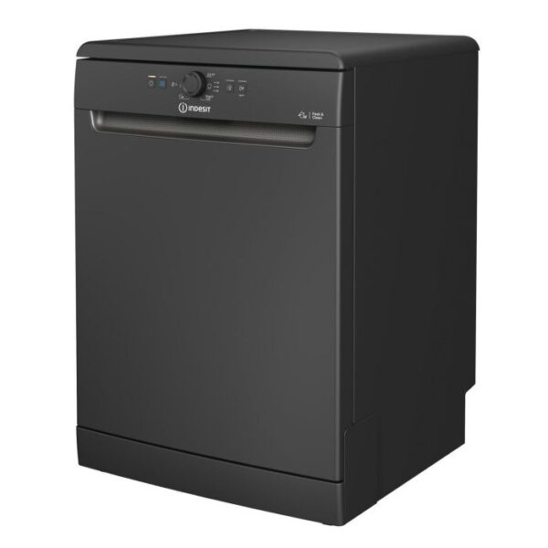 Indesit D2FHK26BUK Full Size Dishwasher - 14 Place Settings - Black - Image 3