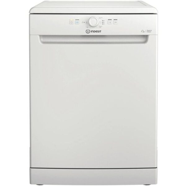 Indesit D2FHK26UK Full Size Dishwasher - 14 Place Settings - White