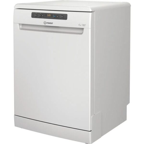 Indesit DFO3T133FUK 60Cm Dishwasher - D Energy Rated - White ( EX DISPLAY) - Image 2