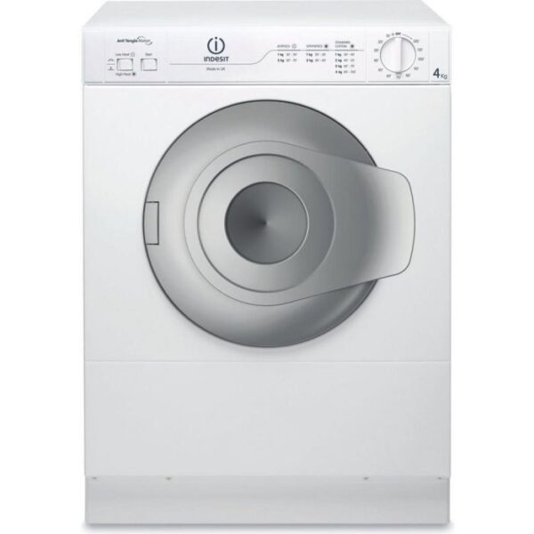 Indesit NIS41V 4Kg Compact Vented Tumble Dryer - White